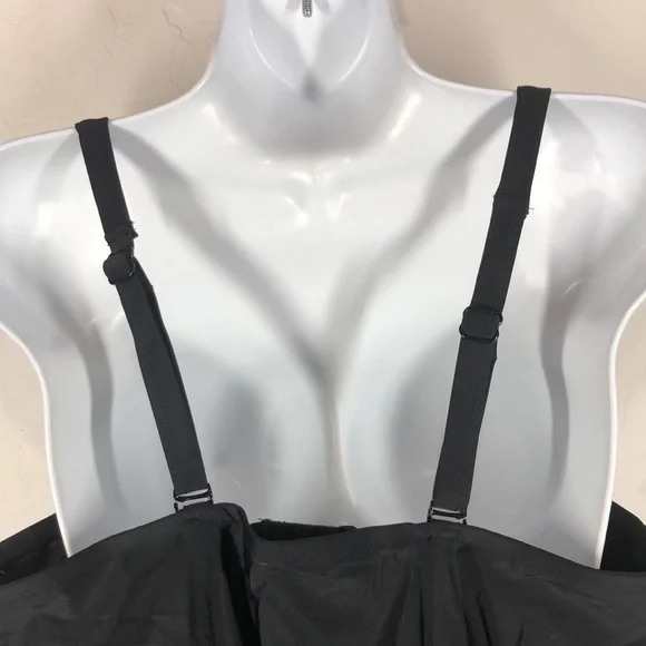 NWT Swim by Cacique black and white polka dot swim tank size 40C - Picture 8 of 13